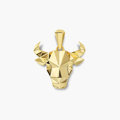Anhänger Sternzeichen Stier Gelbgold 585 Gold - 58-00231