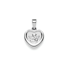 Engel Anhänger 925 Silber Rhodiniert - Silver Classic, 10 mm - 6258.02557/1000