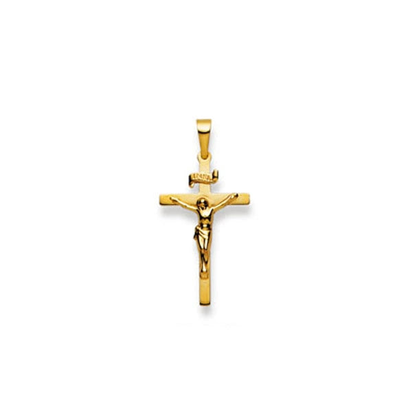 Anhänger 750/18 K Gelbgold Kreuz - 1158.01227/0006