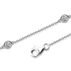 Armband aus Silber 925 weiss mit Zirkonia - 6270.02697/1900