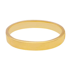 Armreif aus 18 Karat Gelbgold mit ovalem Profil 10 x 4 mm - 032817