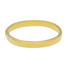 Armreif aus 18 Karat Gelbgold mit ovalem Profil 8 x 3 mm - 032816