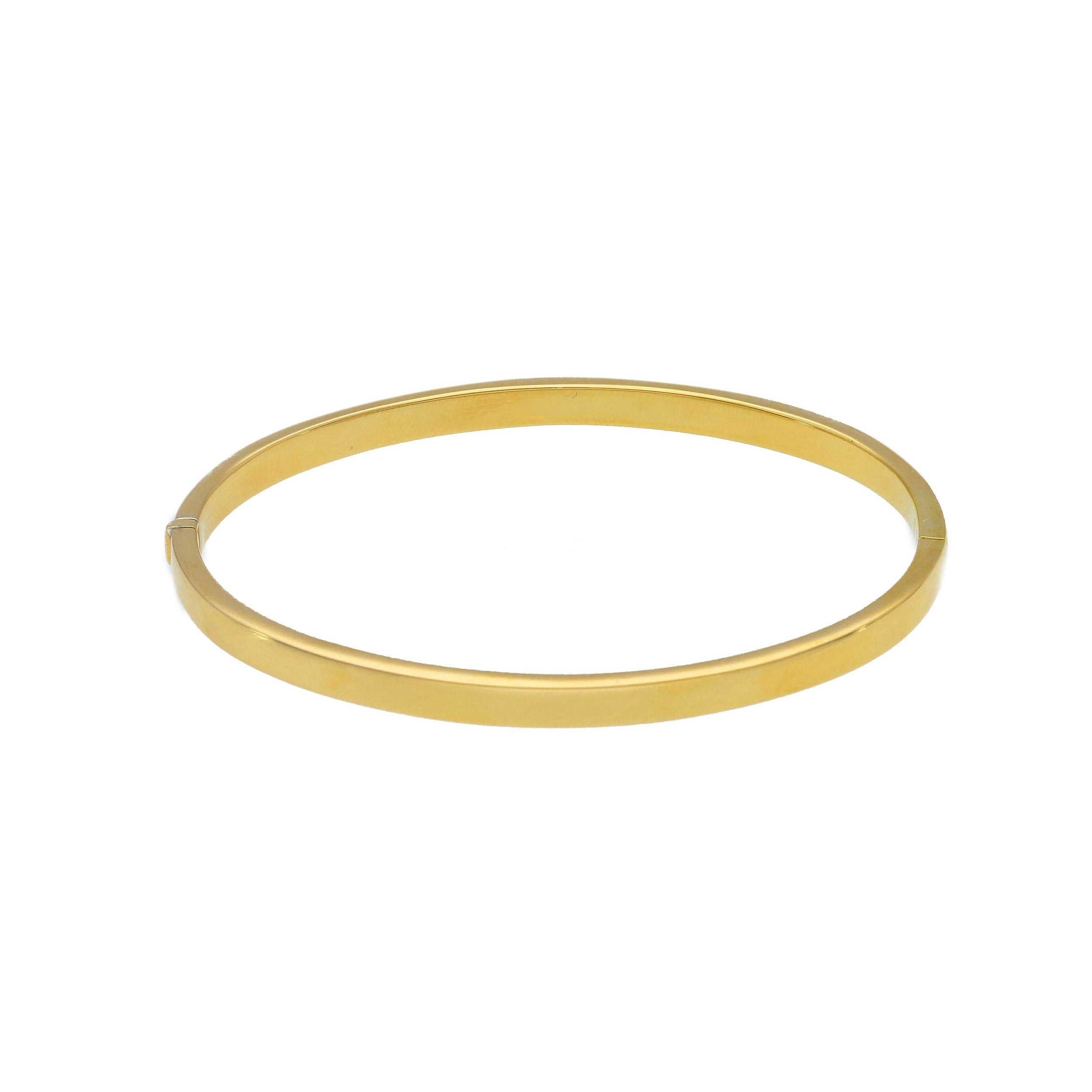 Armreif aus 18 Karat Gelbgold mit runder Form 4 mm - 238922