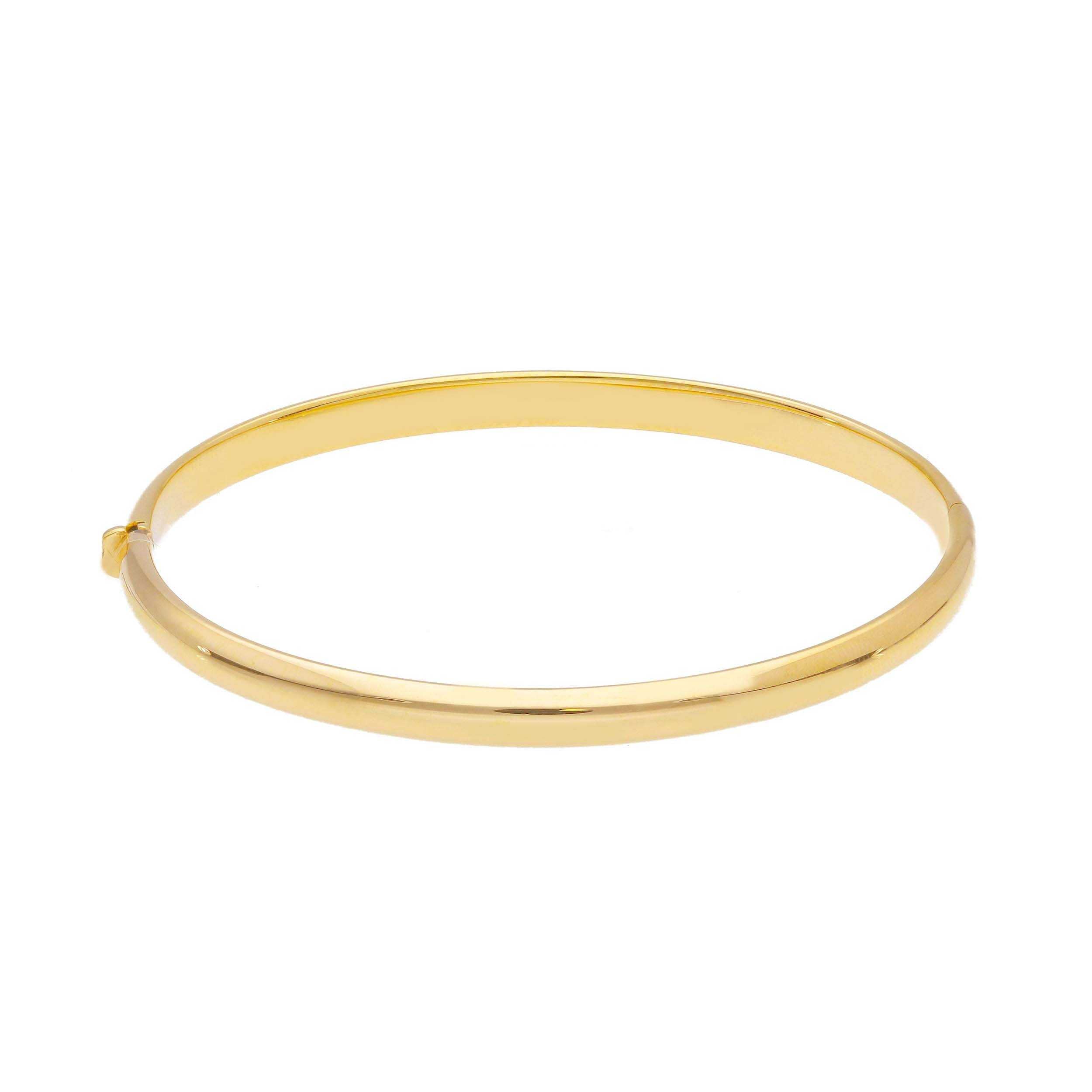 Armreif aus 18 Karat Gold 5 mm Gelbgold - 167155