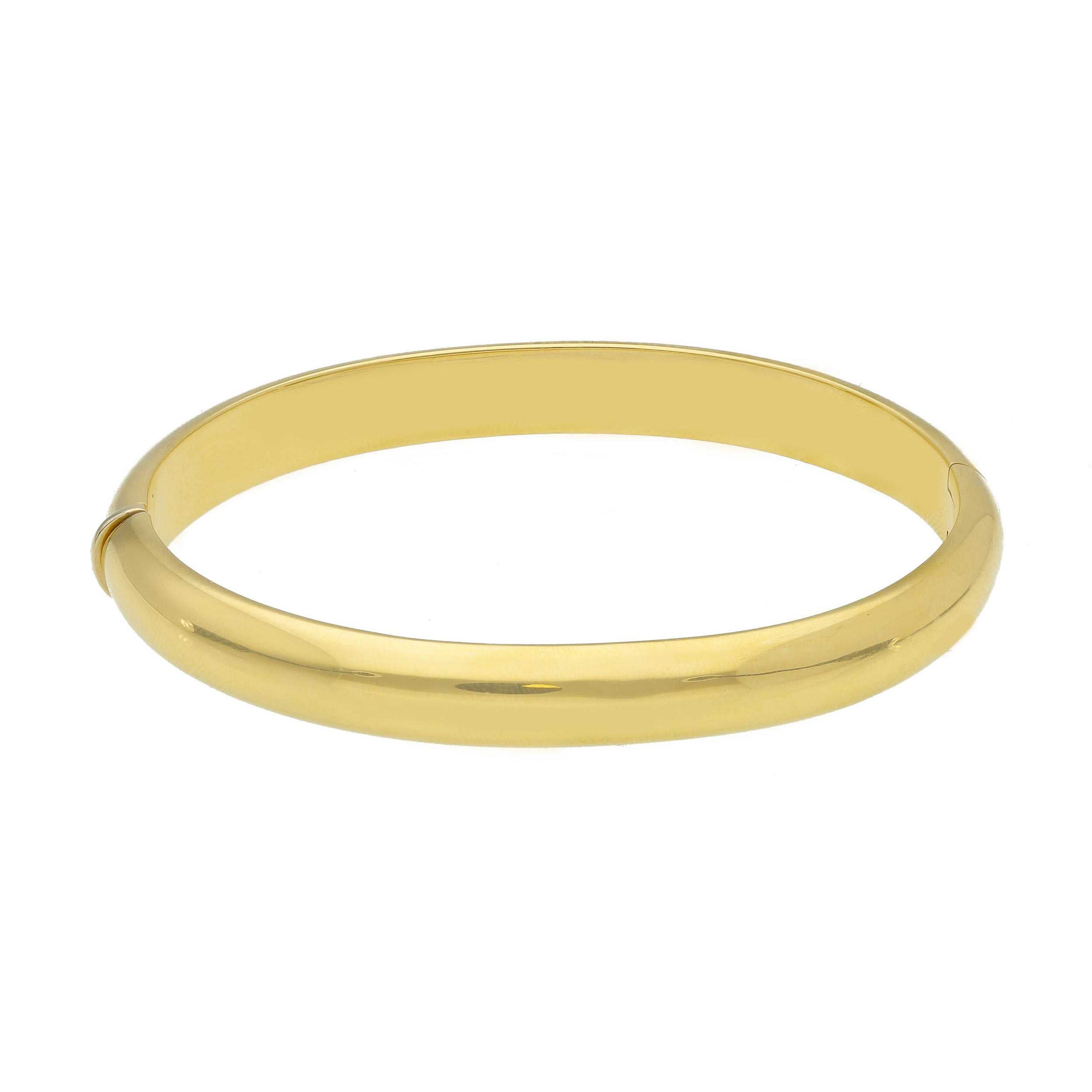 Armreif aus 18 Karat Gold 8 mm Gelbgold - 137860