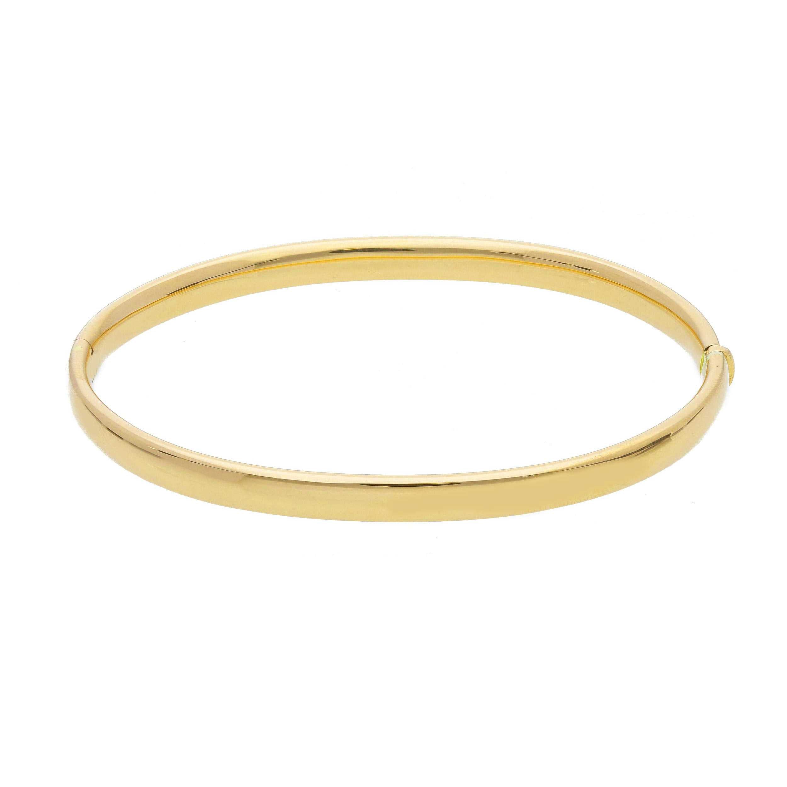 Armreif aus 18 Karat Gold Comfort 3.80 × 2.70 mm Gelbgold - 265767