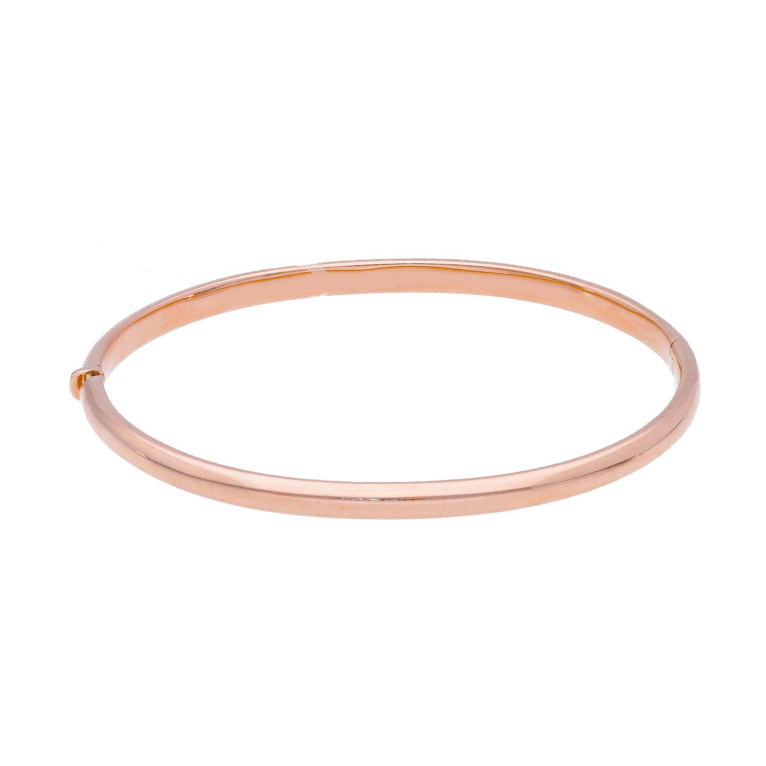 Armreif aus 18 Karat Roségold 4 mm - 167164