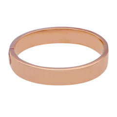 Armreif aus 18 Karat Roségold mit ovalem Profil 12 x 4 mm - 162628