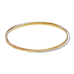 Armreif aus 18 Karat Tricolor-Gold im klassischen Design - 237628