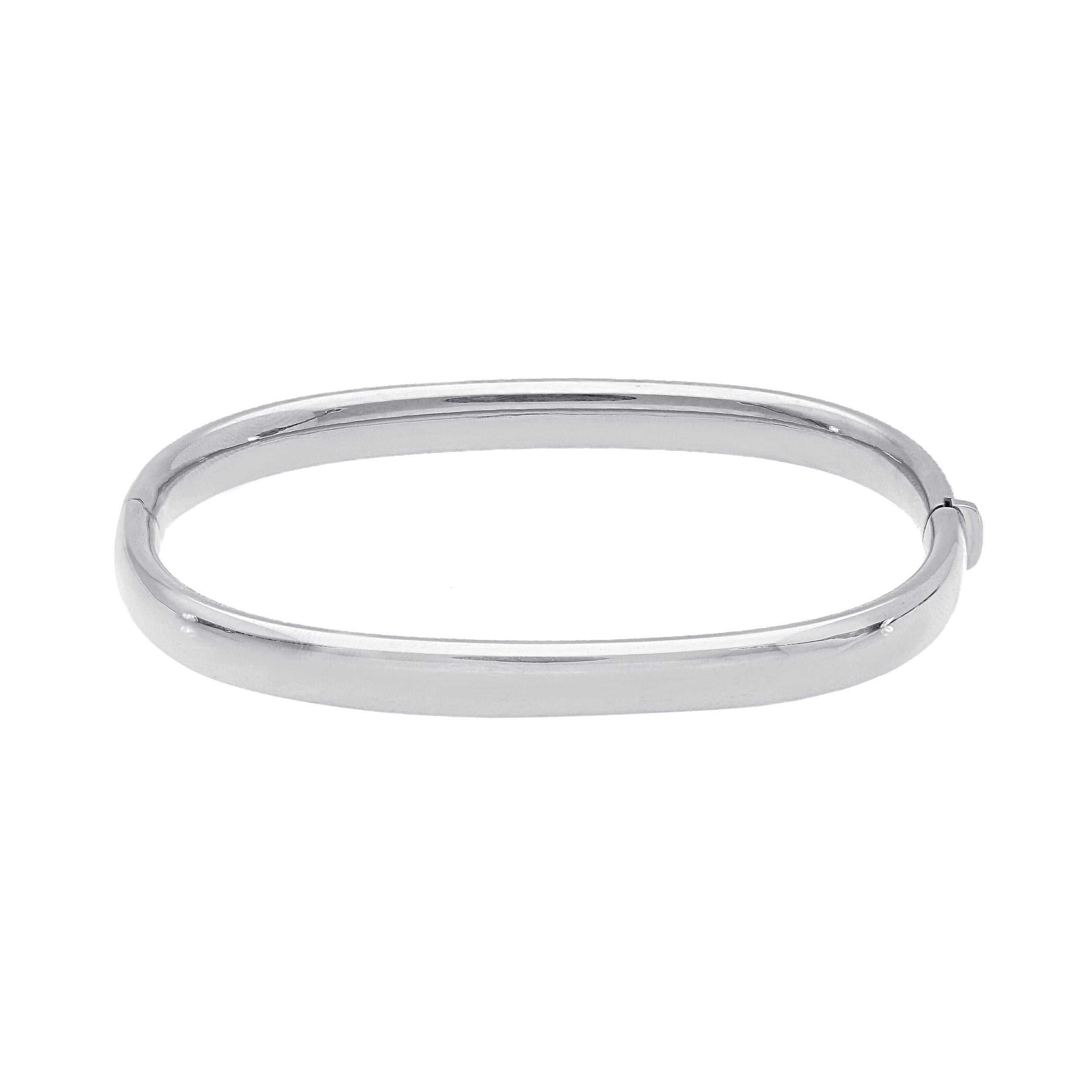 Armreif aus 18 Karat Weissgold 45 × 58 mm - 265142