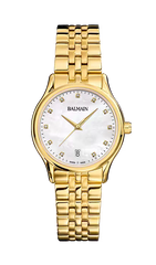 Balmain Beleganza Damenuhr - 32 mm, Zifferblatt mit 11 Diamanten - B8350.33.86