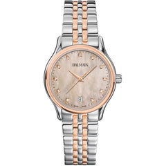 Balmain Beleganza Lady M Diamonds 32 mm Damenuhr - B8358.33.56
