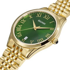 Balmain Classic R Gent 41 mm Herrenuhr Grün Gold - B4100.31.72