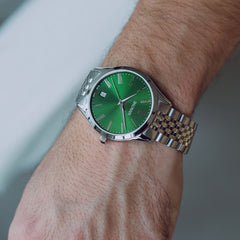Balmain Classic R Gent 41 mm Herrenuhr Grün Silber - B4101.31.70