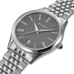 Balmain Classic R Gent 41mm Grau Silber – B4101.31.61