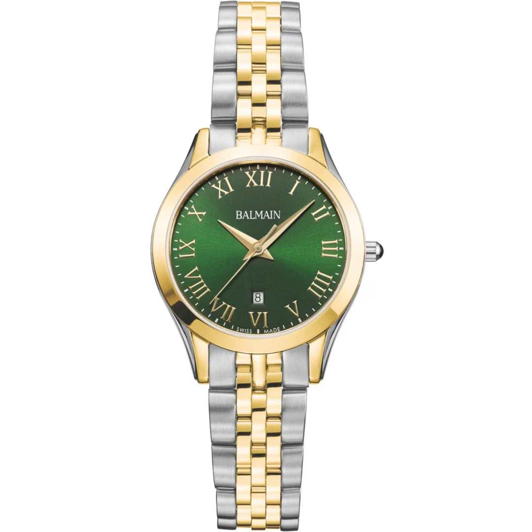 Balmain Classic R Lady 30 mm Damenuhr Grün Bicolor - B4112.31.72
