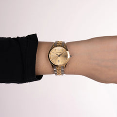 Balmain Classic R Lady 30mm Gold Bicolor Diamanten – B4112.31.25