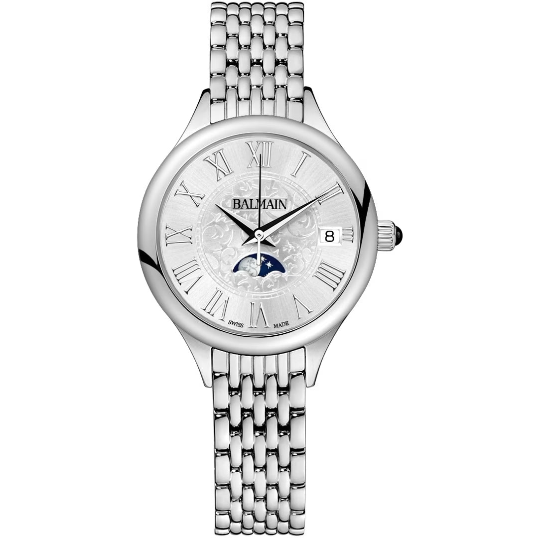 Balmain de Balmain Moon Phase Date Silber – B4911.33.12