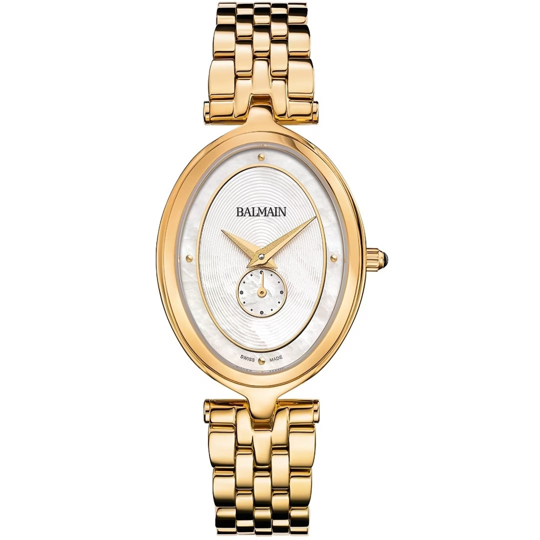 Balmain Haute Elegance Oval Perlmutt Gold – B8110.33.86