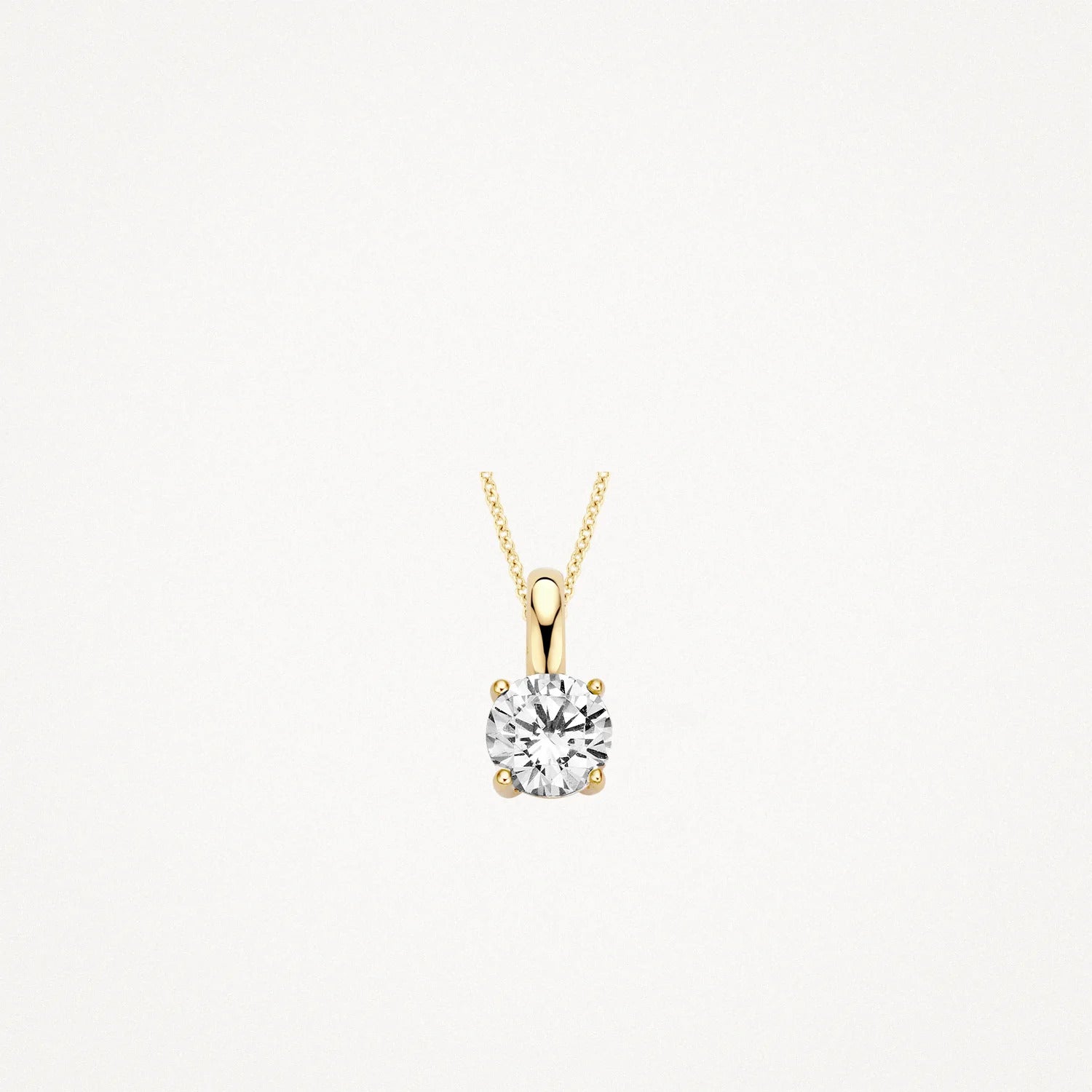 Blush Anhänger aus 14 Karat Gold mit Zirkonia - 6053YZI