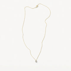 Blush Halskette aus 14 Karat Gold mit Labordiamant 0.20 ct - 3200YLG