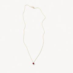 Blush Halskette aus 14 Karat Gold mit Rubin - 3200YRU