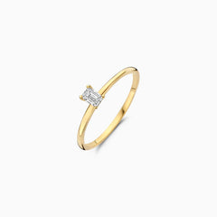 Blush Labordiamant-Ring aus 14 Karat Gold 0.20 ct - LG1029Y