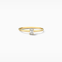 Blush Labordiamant-Ring aus 14 Karat Gold 0.20 ct - LG1029Y