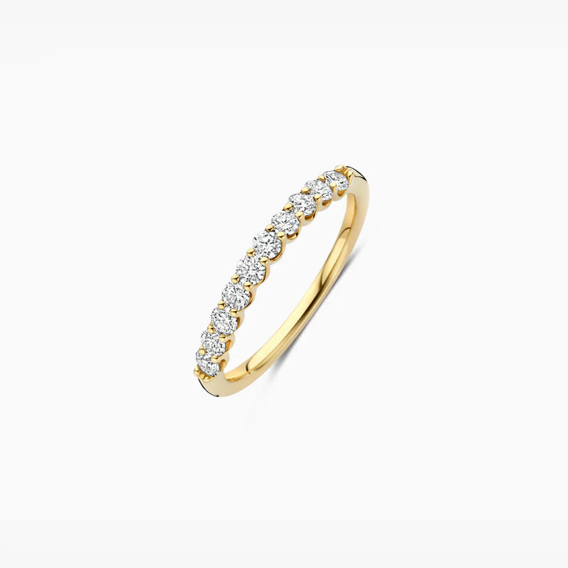 Blush Labordiamant-Ring aus 14 Karat Gold 0.52 ct - LG1042Y