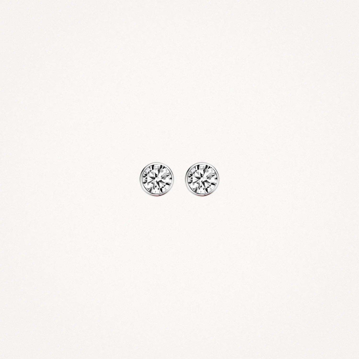 Blush Ohrstecker 7257WZI - Weissgold mit Zirkonia (585)