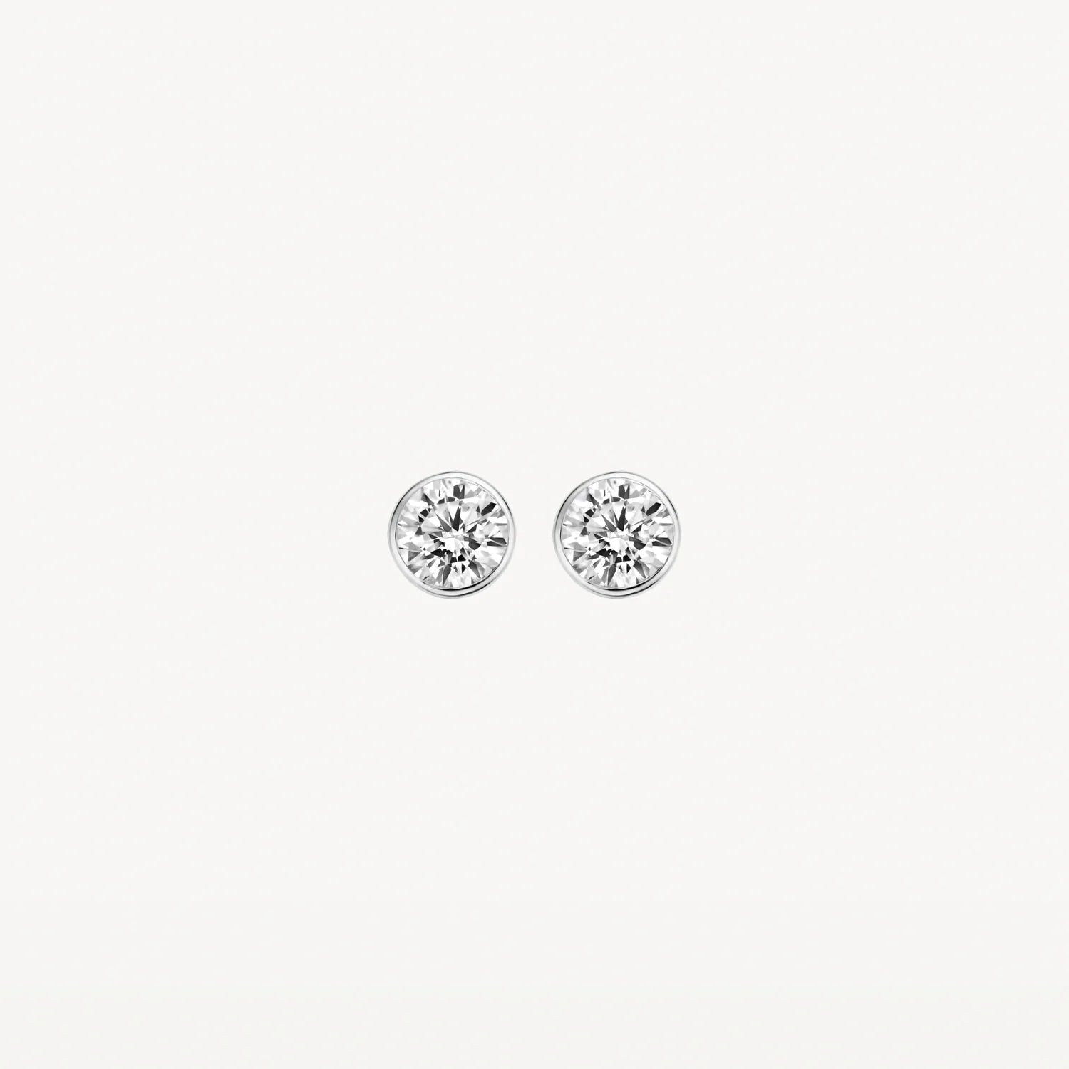 Blush Ohrstecker 7258WZI - Weißgold mit Zirkonia (585)