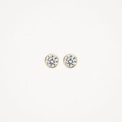 Blush Ohrstecker 7258YZI - Gelbgold mit Zirkonia (585)