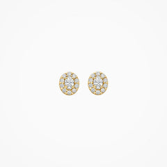 Blush Ohrstecker aus 14 Karat Gold mit Labordiamanten 0.36 ct - LG7033Y