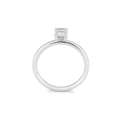Bague de fiançailles Breuning en émeraude et diamants de laboratoire - 41063200