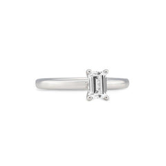 Bague de fiançailles Breuning en émeraude et diamants de laboratoire - 41063200