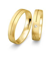 Breuning Klassik Trauringe - 48/07076 & 48/07075