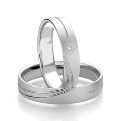 Breuning Klassik Trauringe - 48/07076 & 48/07075