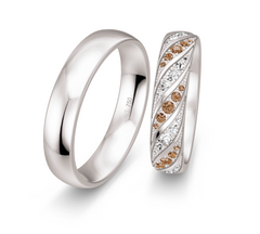 Breuning Luxury Trauringe - 48/09910 & 48/09909