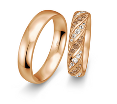 Breuning Luxury Trauringe - 48/09910 & 48/09909