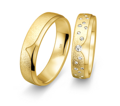 Breuning Sternenhimmel Trauringe - 48/05888 & 48/05887