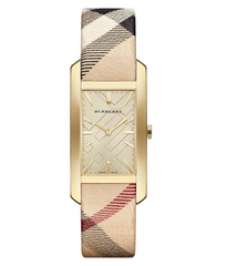 Burberry BU9509 Pioneer Damen Uhr – Goldton Edelstahl