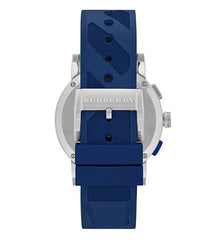 Burberry City Sport Chronograph Herrenuhr - Blaues Rubber - BU9808