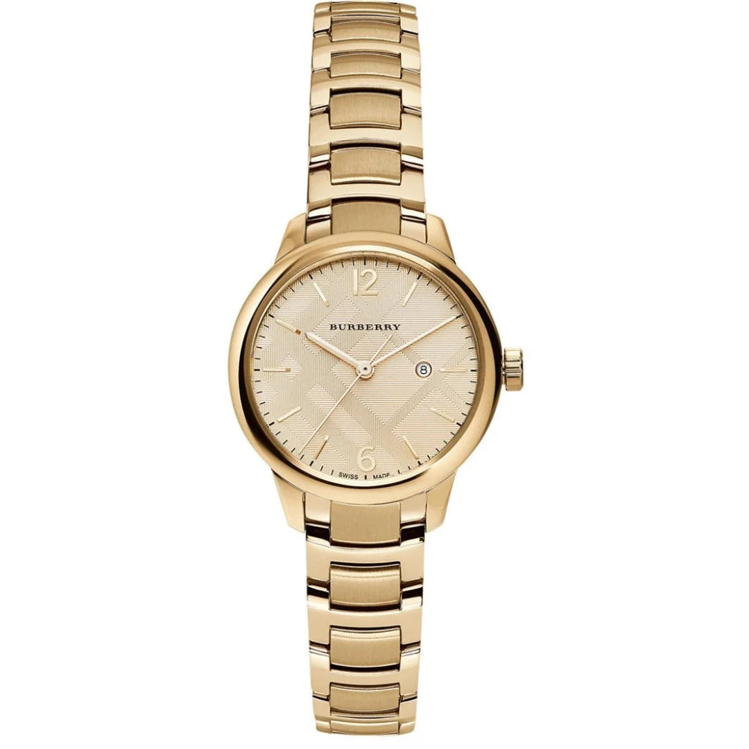 Burberry Damenuhr Classic in Gold - BU10109