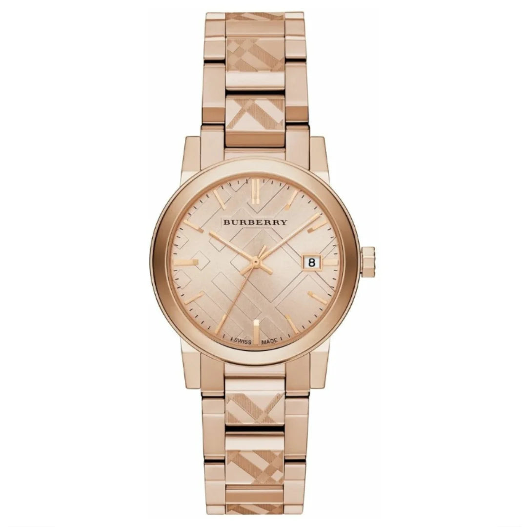 Burberry The City Damenuhr in Roségold - BU9146
