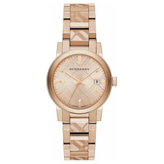 Burberry The City Damenuhr in Roségold - BU9146