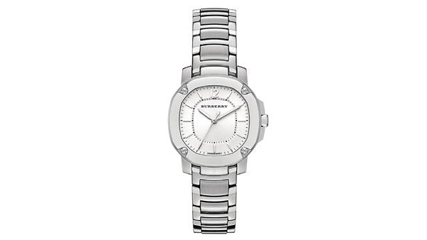Burberry Silver The Britain - Damenuhr - BBY1703