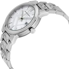 Burberry Unisex "The City" Silber - BU9037 | Uhren auf Rechnung Kaufen