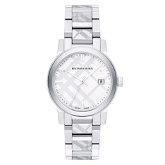 Burberry Unisex "The City" Silber - BU9037 | Uhren auf Rechnung Kaufen