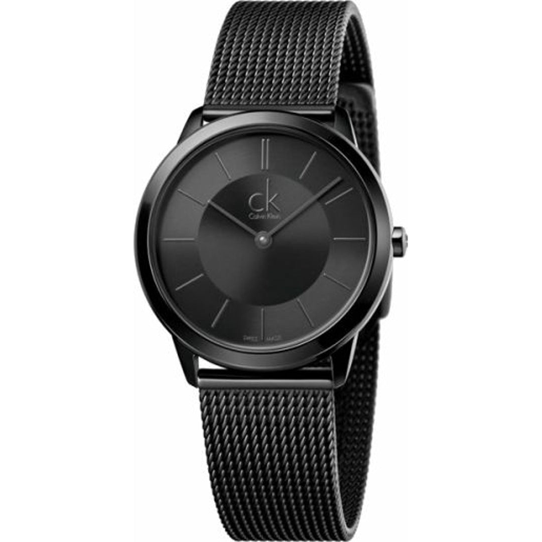 Calvin Klein Minimal Lady Damenuhr in Schwarz - K3M224B1