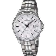 Candino Swiss Made Titanium Herrenuhr Silber 41 mm - C4606/A